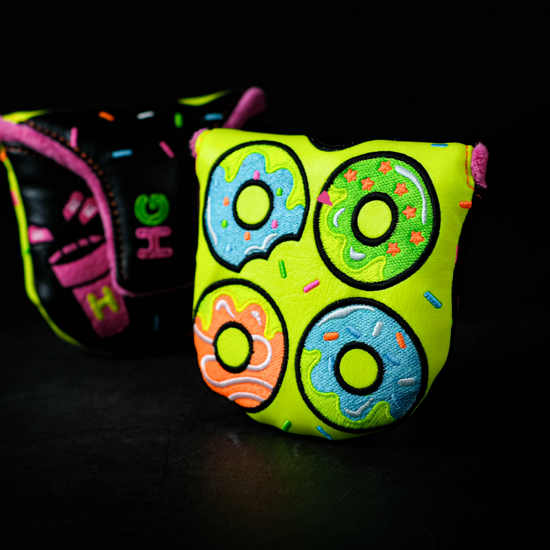 Neon HATCHN' GOLF Mallet Cover