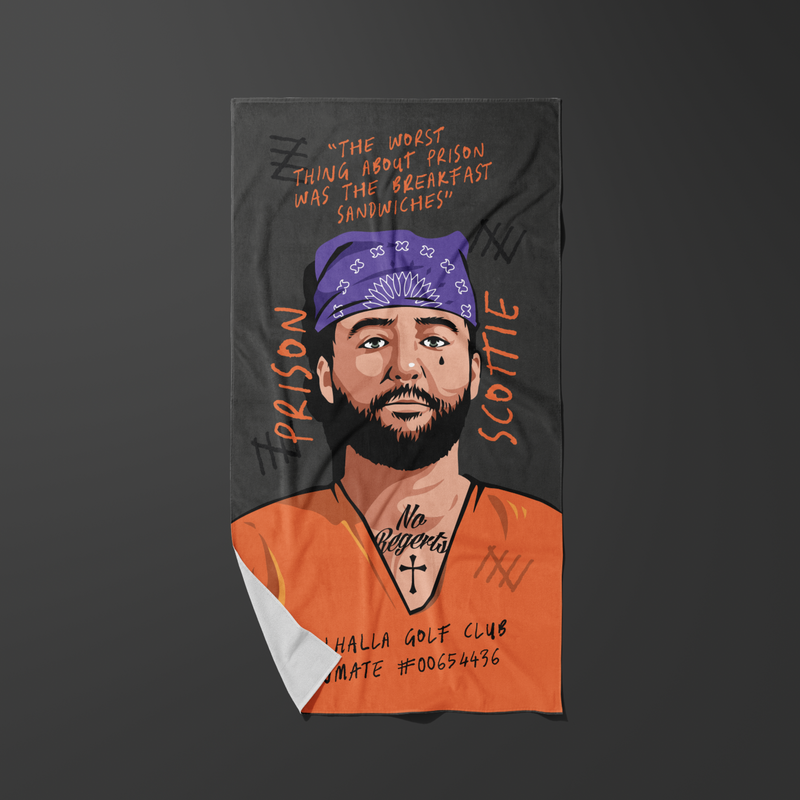 Prison Scottie Players Towel