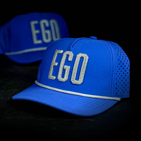 'EGO' Performance Snapback Hat