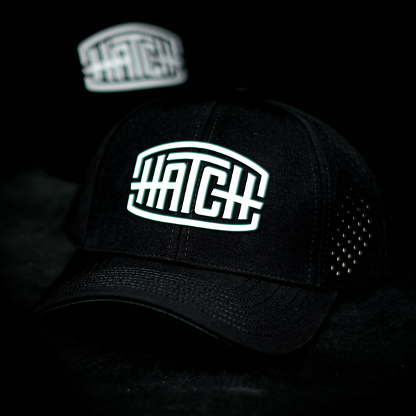 Black Hatch 'Edge Logo' Hat