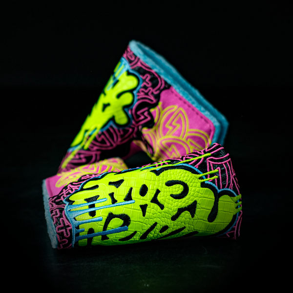 Neon Croc Runny Drip Logo Blade Cover