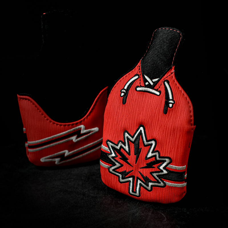 Eh-lectric Red Leafs Mallet Cover