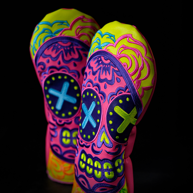 Neon Sugar Skull Driver / FW Wood / Hybrid