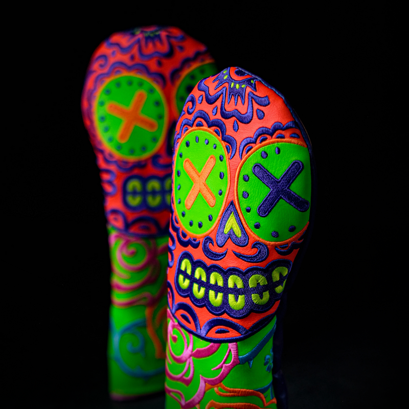 Neon Sugar Skull Driver / FW Wood / Hybrid